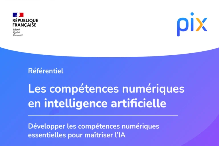Référentiel Les compétences numériques en intelligence artificielle