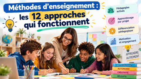 Méthodes d&rsquo;enseignement : les 12 approches qui fonctionnent